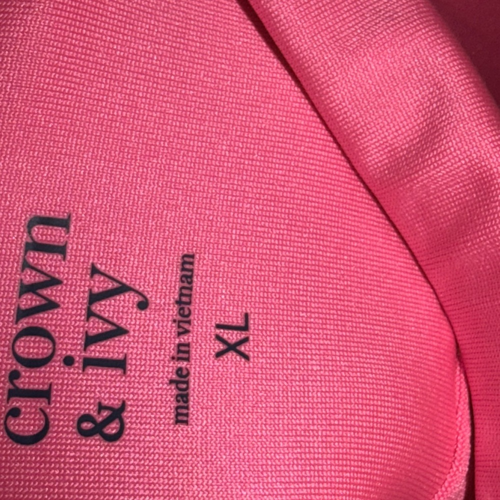 crown & ivy Pink Scallop-Edge Skort and Top Matching Set - Picture 3 of 7